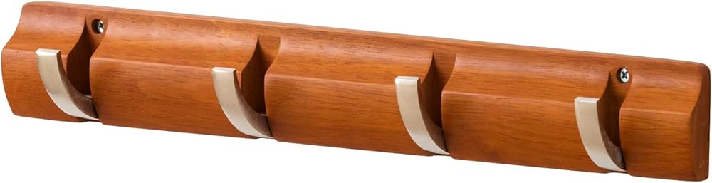 Amazon.co.jp: ドウシシャ ウォールハンガー 壁掛けフック 4連